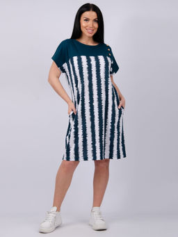 Туника "Тропикана 6" волна, трикотаж