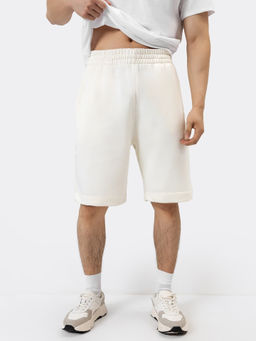 Шорты мужские в белом цвете пепел 131070