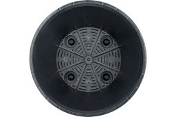 Горшок для цветов Rosemary D330мм, 16л с дренажной вставкой на колесиках (черный) - Idiland фото 4