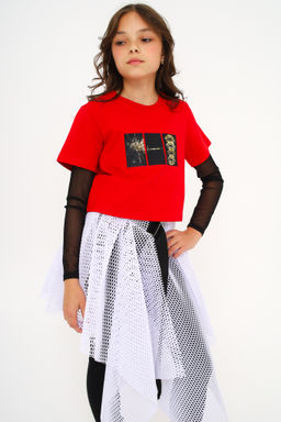 Юбка фатиновая, белая - Inzibe фото 3