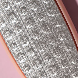 Тёрка для ног, трапеция, лазерная, двусторонняя, 24,5 см, цвет розовый - Queen fair фото 4