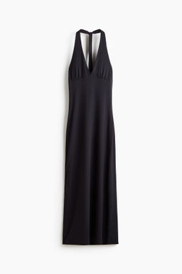 Maxivestido con escote halter