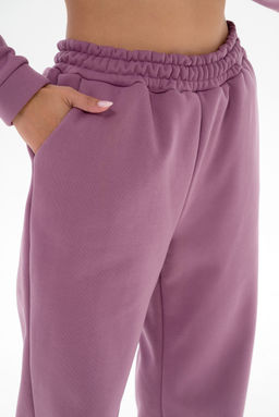 Костюм женский из футера 3х нит.начес Вектор глициния - Амадэль фото 5