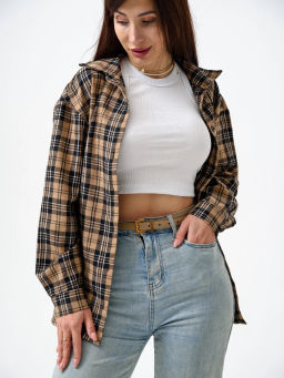 ФЛАНЕЛЬ Рубашка женская Имидж - Оптима фото 6