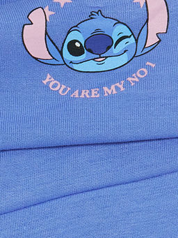 Stitch Bask?l? Soft Touch K?z ?ocuk ?spanyol Pa?a Tayt - Waikiki фото 2