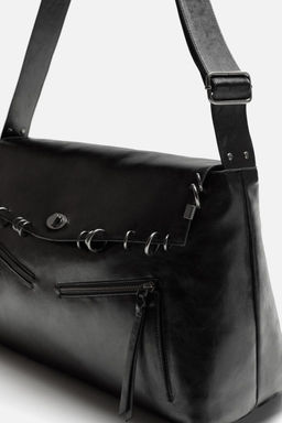 RING DETAIL SHOULDER BAG - Zara фото 3