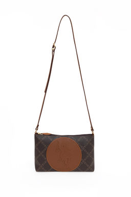 U. S. Polo Assn Женская коричневая сумка через плечо - U.s. polo assn фото 4