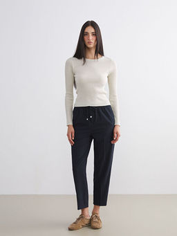 Beli Lastikli Havu? Kesim Kad?n Pantolon