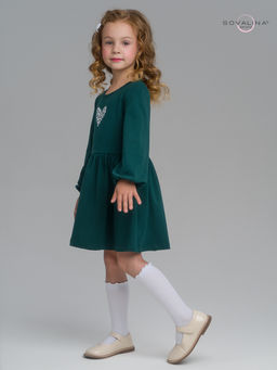 Платье Моана изумруд-лав