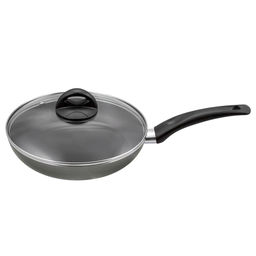 Dream Сковорода с антипригарным покрытием д26см, h5см, s3мм, стеклянная крышка (Россия) - Домашняя мода фото 2