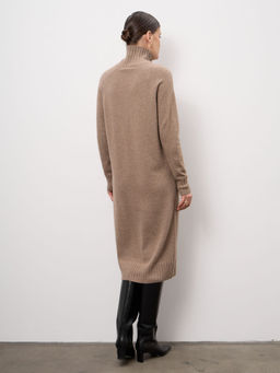 Платье из кашемира 13088 капучино
