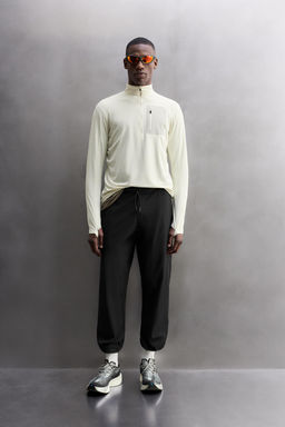 TECHNICAL QUARTER-ZIP T-SHIRT - Zara фото 10