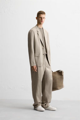 FLOWING SUIT TROUSERS