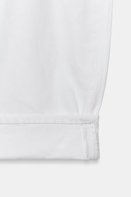 JEANS ZW COLLECTION BALLOON TIRO MEDIO / Blanco - Zara фото 6