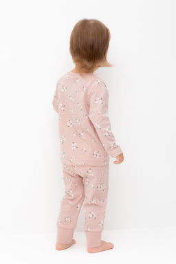 К 1561/дымчатая роза,ромашковое поле пижама д/дет яс