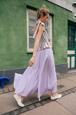 FALDA MIDI CAPA / Malva - Zara фото 4