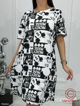 туника женская с принтом