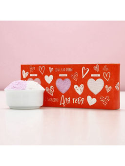 Соль для ванны «Для тебя», 3×100 г, Чистое счастье