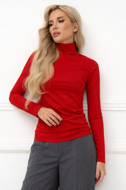 Водолазка Open Style 6495 красный
