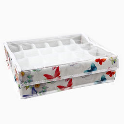 Органайзер для хранения 24 ячейки с крышкой Бабочки, 342810 см - See you home фото 2