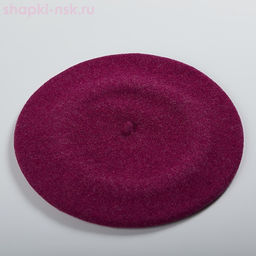 Берет Меланж фетр без отделки 11 Берет женский (56-58)