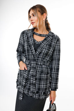 Кардиган NIKVA н396-1 графит  фото 3