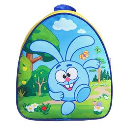 Рюкзак детский, 23х21х10 см, Смешарики  фото 2