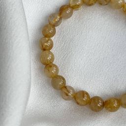 Браслет из Рутилового кварца "Волосатик" 16,5 см