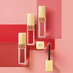 Помада губная бархатная полуматовая с гладким финишем THE HISTORY OF WHOO Velvet Liquid Lip Rouge №45 Royal Red Красный mini, 2,1g