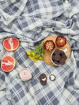 Флисовый плед Уэльс 150*200 см. - Лен поволжья фото 3