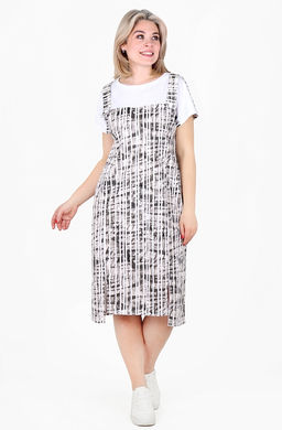 Платье Долли Х-479 (46-62) кулирка. Цвет в ассортименте - Лотос фото 6