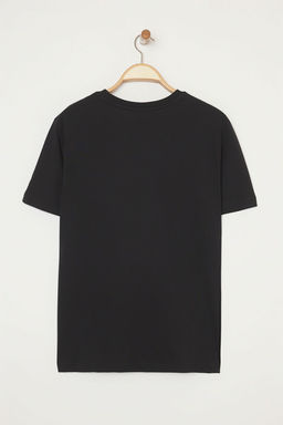 TRENDYOL MAN Gri Oversize/Genis Kesim Bisiklet Yaka Yaz? Bask?l? %100 Pamuklu T-Shirt TMNSS21TS1685 - Trendyolmilla фото 3