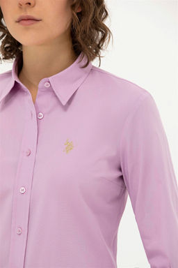 Женская базовая рубашка с длинным рукавом - U.s. polo assn фото 7