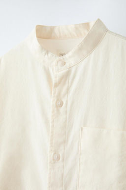 TWILL SHIRT WITH POCKET - Zara фото 6