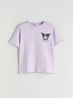 K?sa Kollu Hello Kitty Bask?l? K?z ?ocuk Pijama ?st