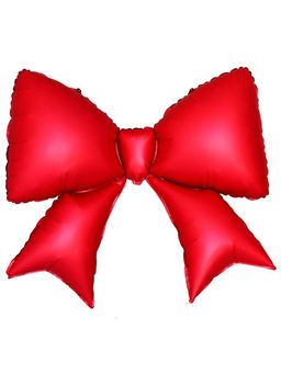 Цена за 2 шт. Воздушный шар фольгированный 39" «Бант»