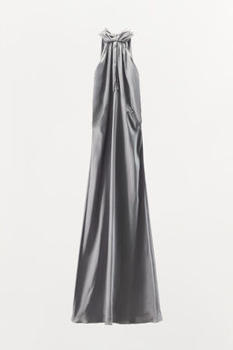 LIMITED EDITION SATIN CAPE DRESS - Zara фото 7