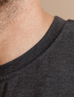 Футболка из премиального хлопка с авторским принтом - Vilatte фото 3