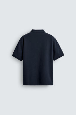 POLO REGULAR FIT ESTRUCTURA / Marino - Zara фото 7