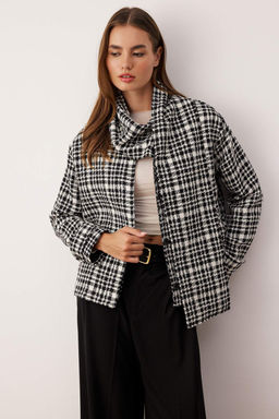 Cok Renkli Regular Kal?p Atk?l? Ekose Kase Mont TWOAW26MO00157