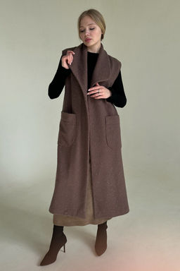 Жилет LAMB079/01/Кофейный - M&G all natural фото 3