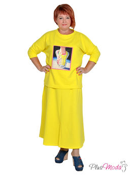 Туника Модель №1327 размеры 44-84 - Plusmoda фото 7