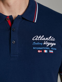 Поло мужское Yachting 65M-RR-1230F RED-N-ROCKS