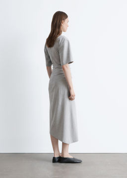 Vestido midi asim?trico tipo camiseta - H&m фото 6