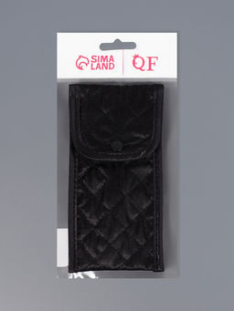 Цена за 3 шт. Набор кистей для макияжа SMOKY, 5 шт., футляр с зеркалом, чёрный