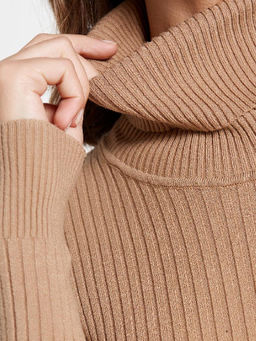 Водолазка женская 12411-53010 camel - Eleganzza фото 4