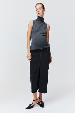 MAMA Falda denim Before & After - H&m фото 3