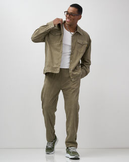 Спортивный костюм мужской весна-лето цвета хаки 55040Kh - Mtforce фото 11