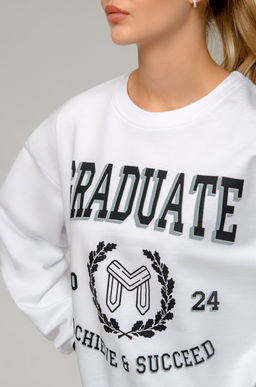 Арт. 15123 Свитшот женский44-52 (5 шт) Цвет:белый,черный - Калинка фото 3