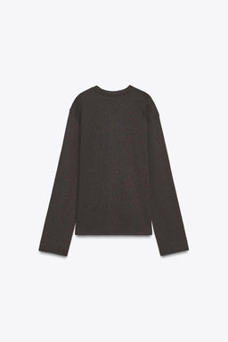 CUT-OUT KNIT TOP - Zara фото 26